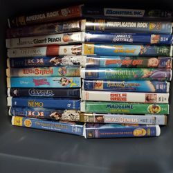 Walt Disney Children's  VHS Movies, 80 total, $100 each, or Best Offer 