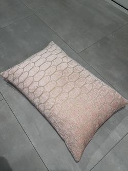 Suede Soft Blush Pink Gold Luxury Accent Pillow Cover Beautiful Decorative