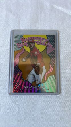 Topps Nolan Arenado Summer Superstars Baseball Card 46/50