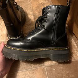 Jadon Boot Smooth Leather Platforms Women’s Size 6