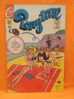 1970 Ponytail #17 Charlton Comic Book