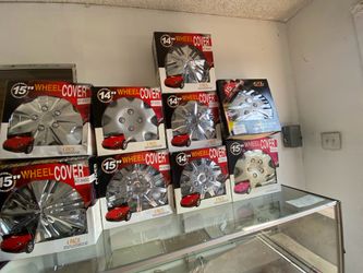 9 sets of wheel covers