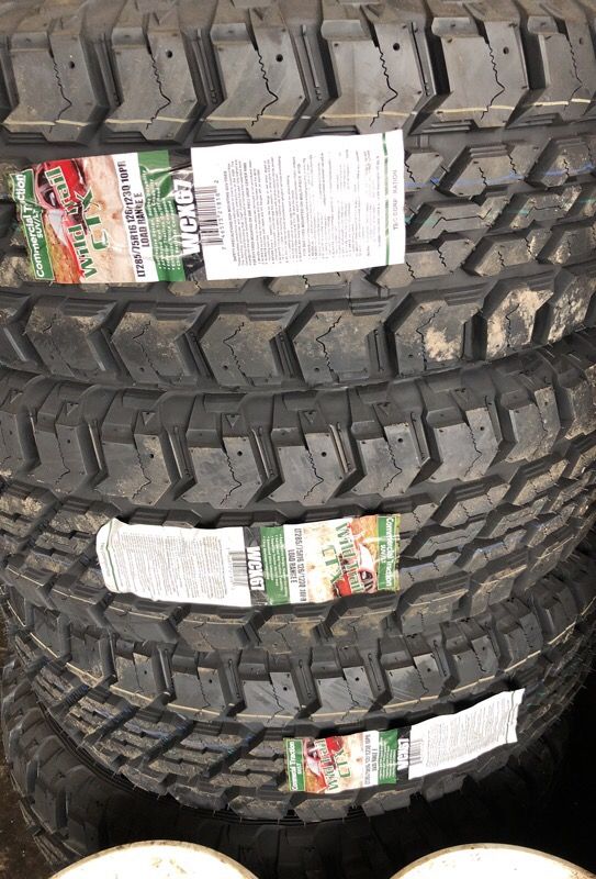 NEW PICKUP SUV VAN TIRES BEST PRICE FOR SURE 🔥🔥🔥🔥🔥 lmk what size please 🙂🤝