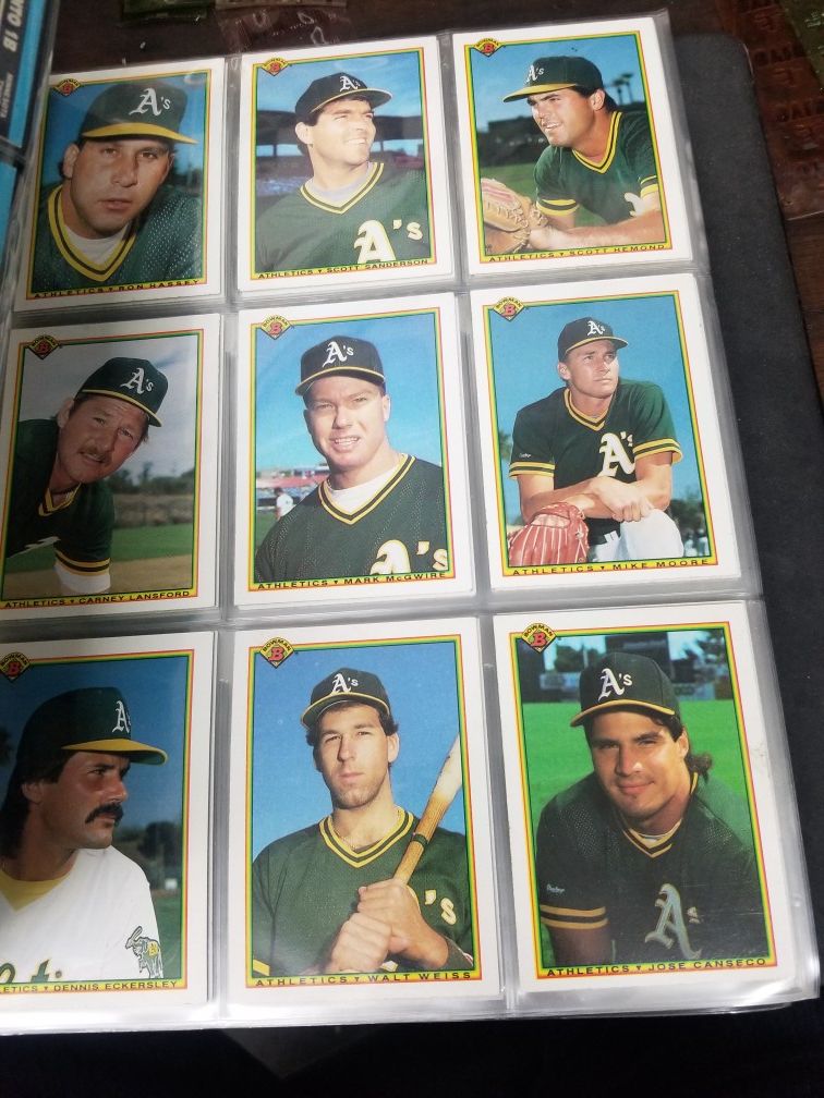 baseball cards.