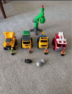 Nikko Machine  Maker  Construction  Set  Mega  City Service Team,