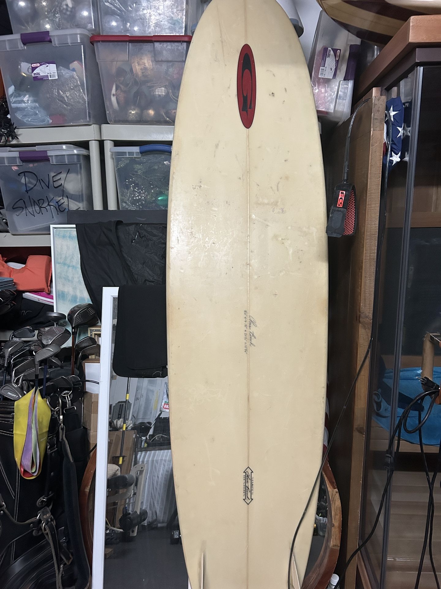 Chris Birch 8 Foot Surfboard