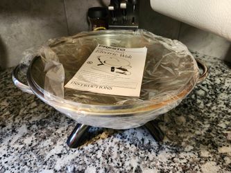Presto Stainless Steel Electric Wok