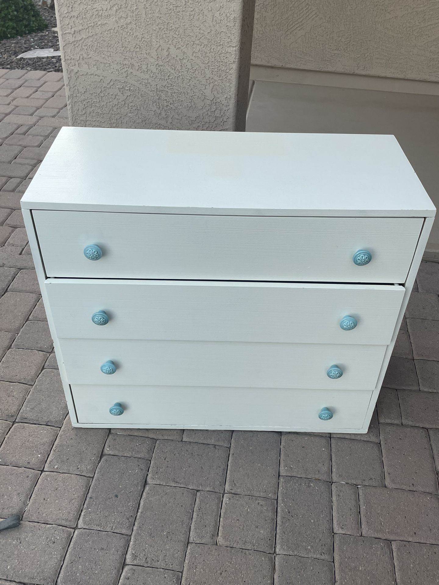White dresser