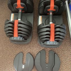 Bowflex Adjustable Dumbbells