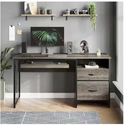 Home office computer desk