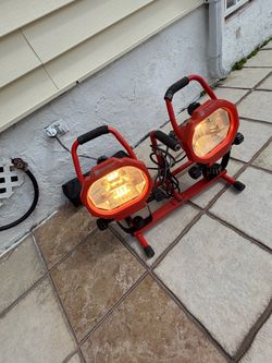 Utilitech Dual Halogen Work Lights