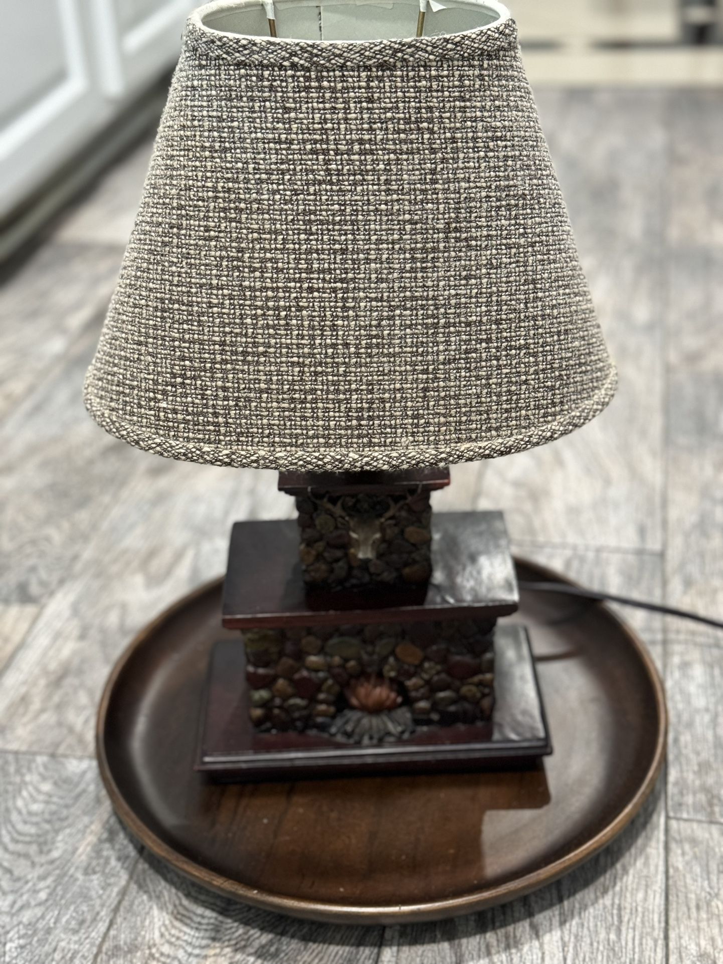 Unique Design Side Lamp In Mint Condition 