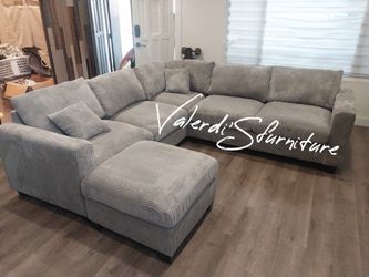 New Sectional sofa 99x99x34H colors available  light gray ,black,ivory & dark gray