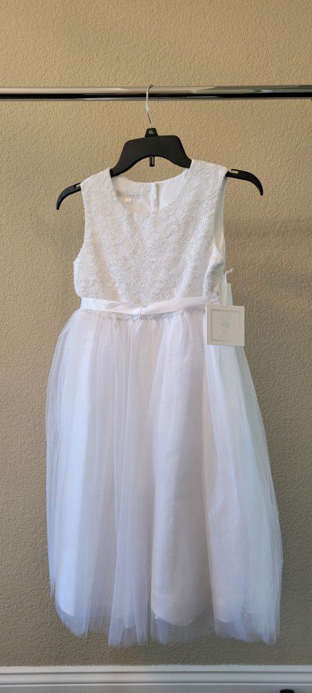 

Brand New Bella by Marmellata White Girls Dress

