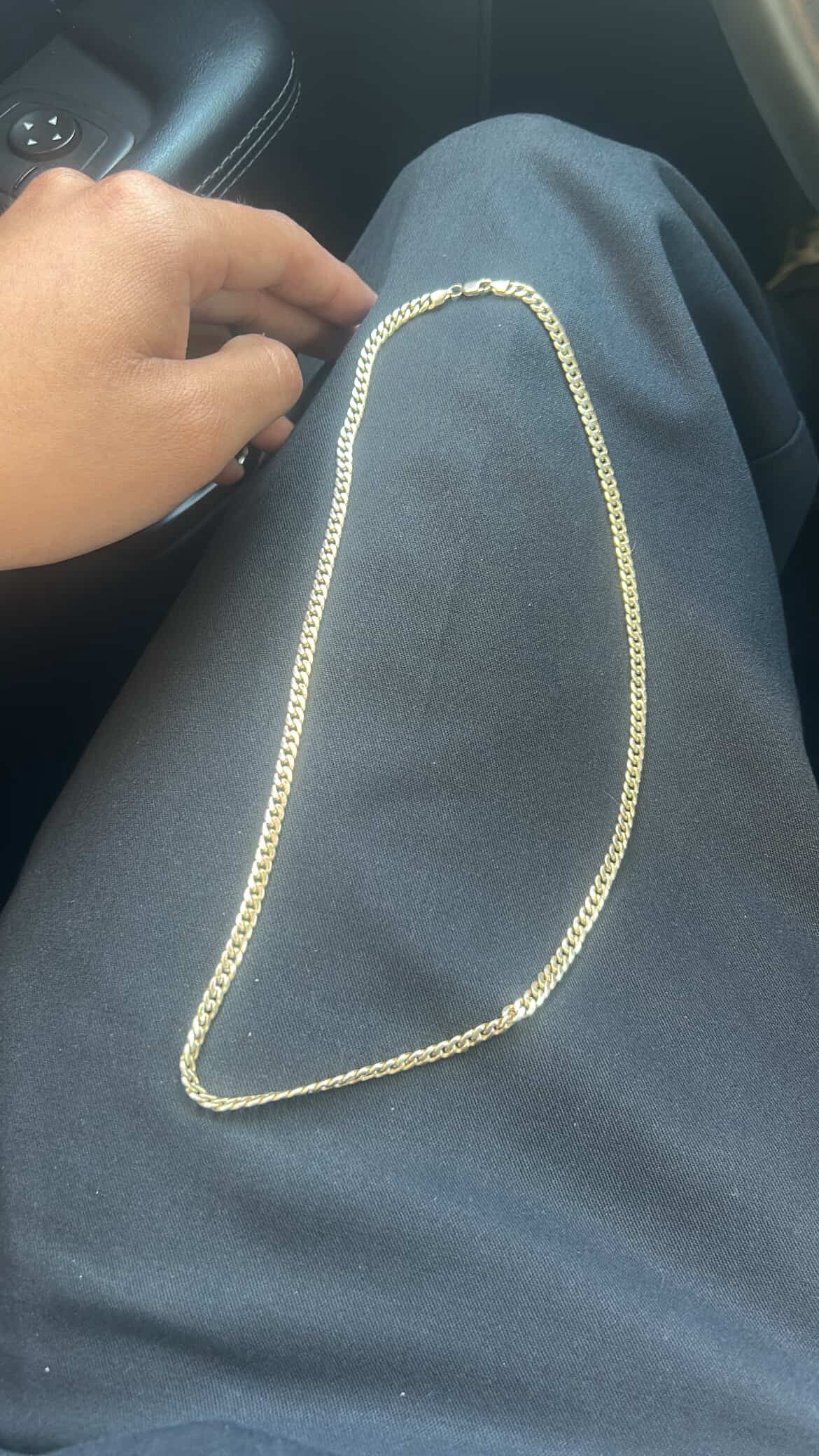 14k Gold Cuban Link Chain 