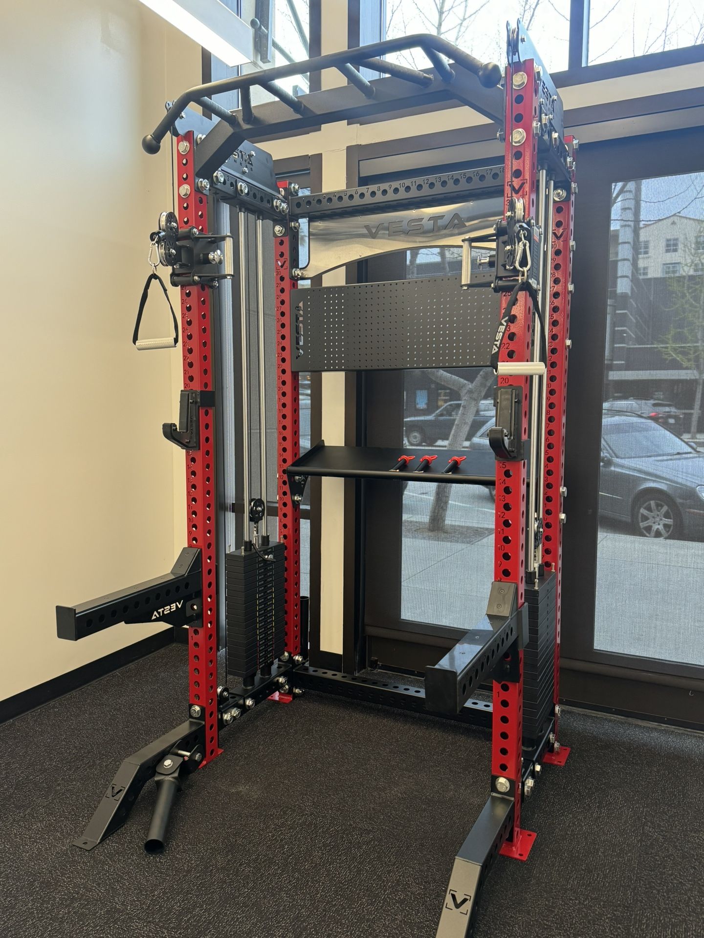 Vesta Fitness New Pro Series Half Rack |Functional Trainer|Gym Equipment|Free Delivery