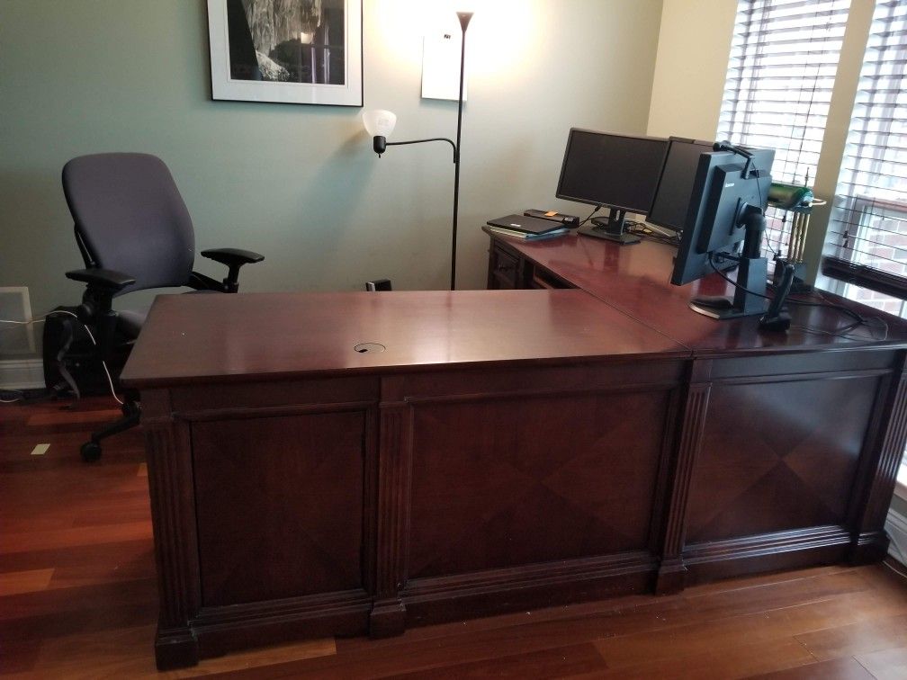 L Shape Executive Desk