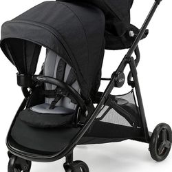 Graco 2.0 Double Stroller With Infant Car seat 