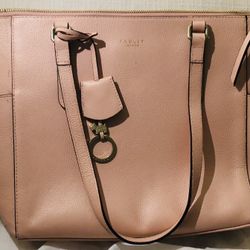 Gorgeous Hadley London Leather Bag Tote - Pink - Lightly Used - Authentic