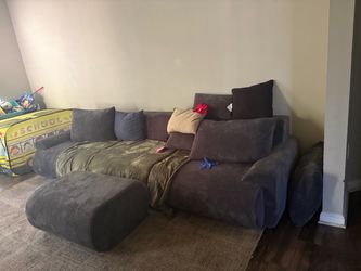 Boneless couch 4 pieces
