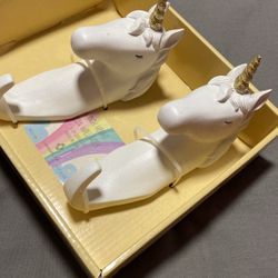 Resin Unicorn Wall Hooks 