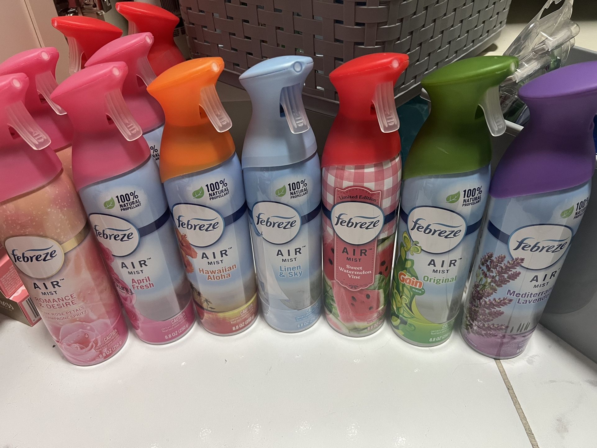 Febreze sprays
