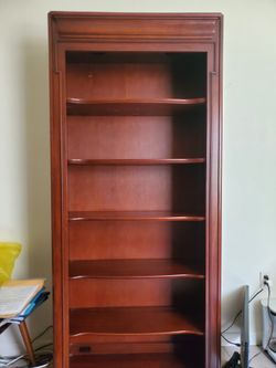 Four Book Case - Royal Cherry
