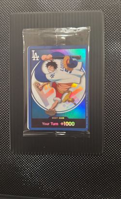 Dodgers 2026 One Piece Card