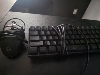 Gaming Keyboard & Mouse (Logitech G203 LIGHTSYNC Mouse)
