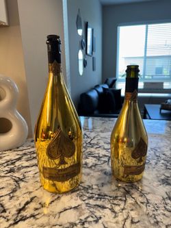 EMPTY ACE OF SPADES MAGNUM BOTTLES