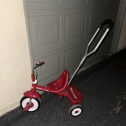 Radio flyer Steer And Stroll Trike- Red