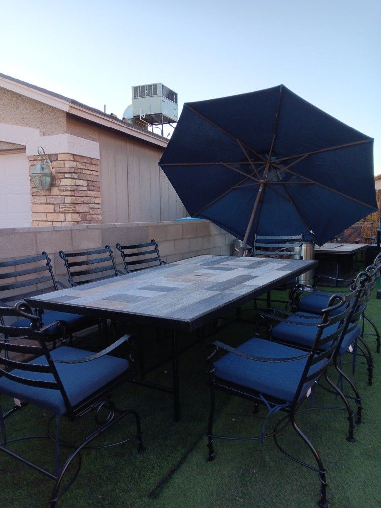 Beautiful Patio Furniture Very Heavy 