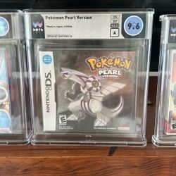 WATA 9.6 Pokémon Pearl Sealed