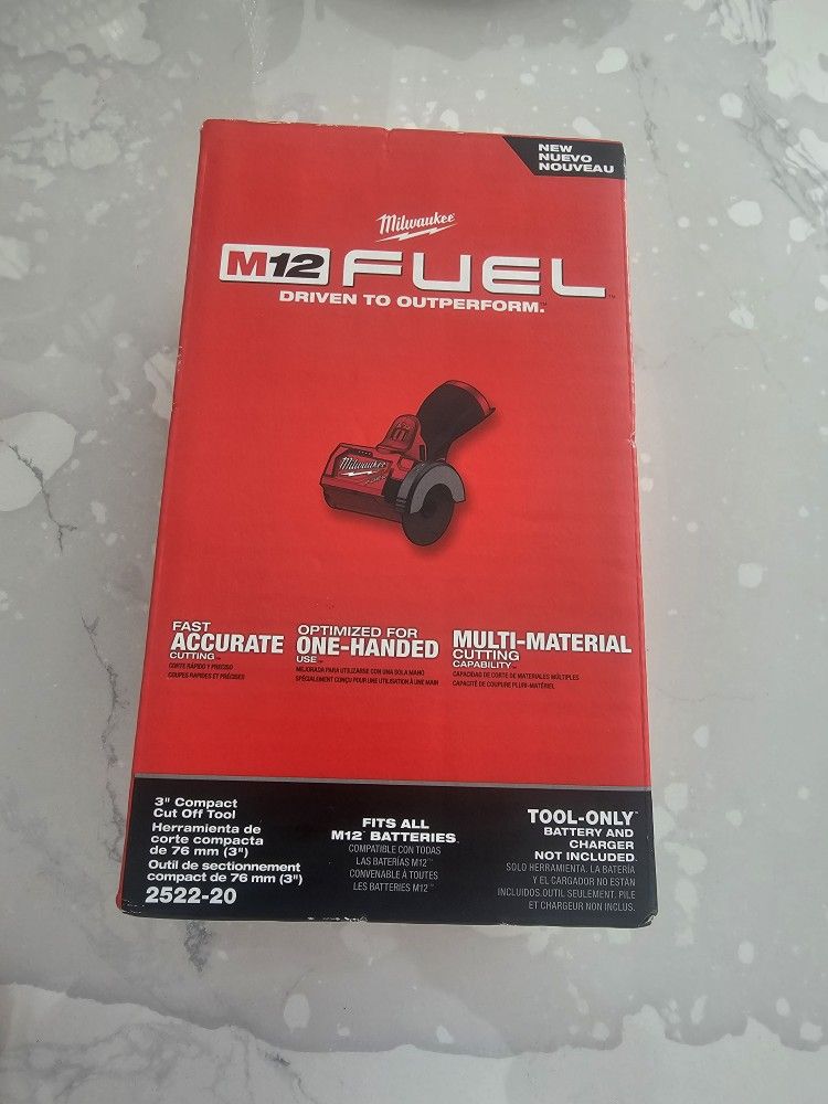 Milwaukee M12 Fuel Tool Only New