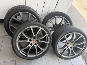 21" Porsche Sport Design Wheels and Tires