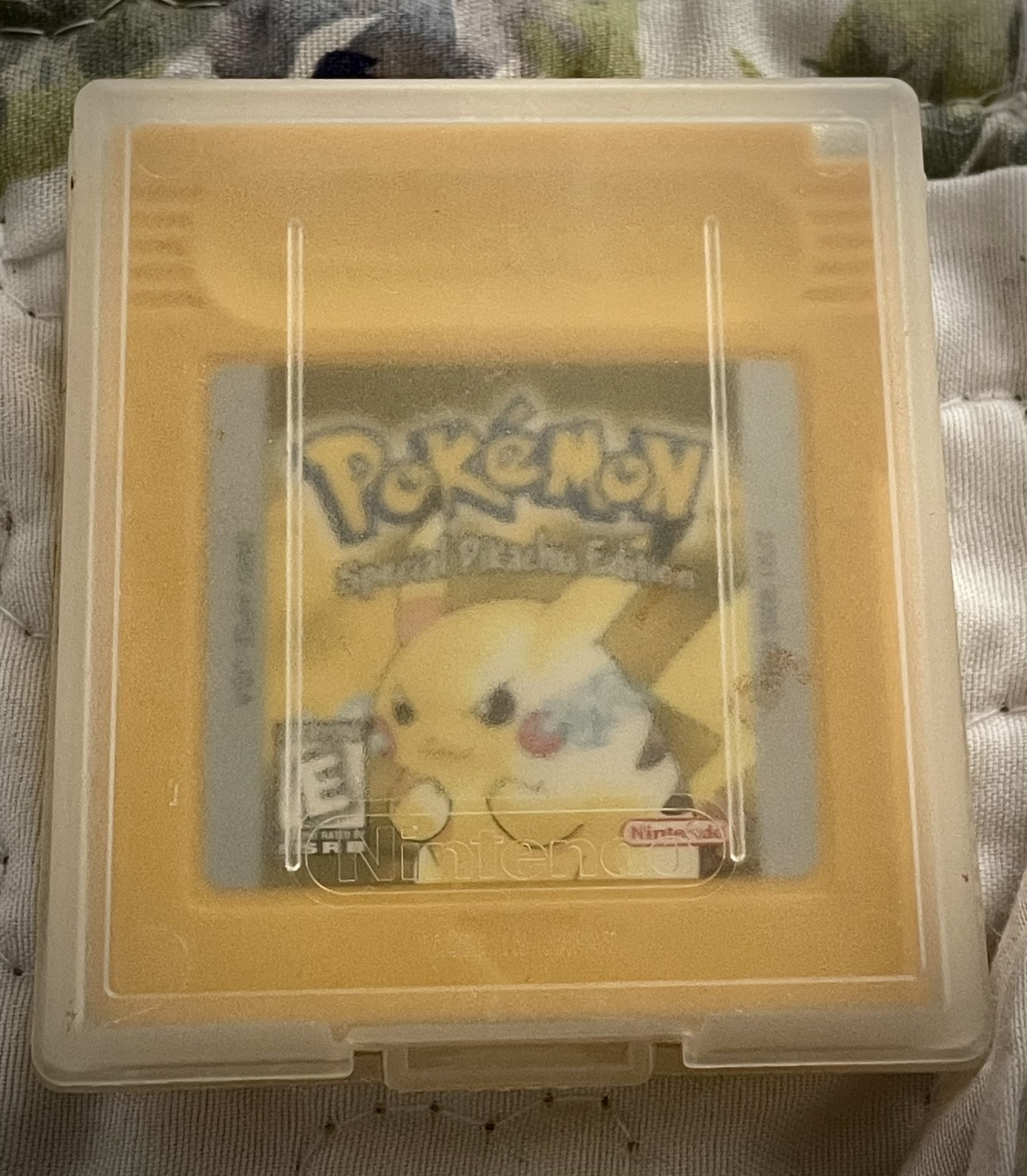 Pokémon Yellow Special Pikachu Edition Nintendo 1999 Tested Works And Saves