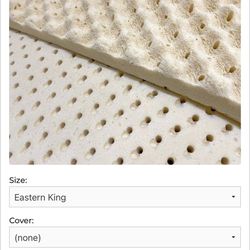 2” Latex Mattress Topper King Size