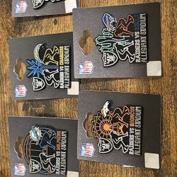 Las Vegas RAIDERS NFL official GAME PIN (Allegiant Stadium)