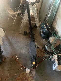 Black Electric Scooter