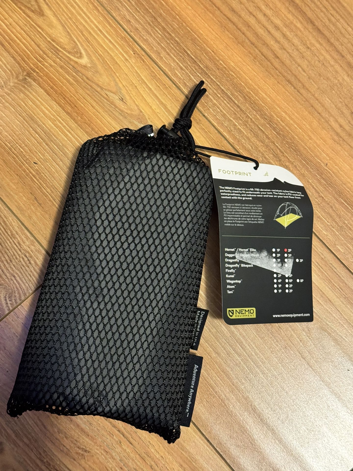 Nemo Hornet 2p Tent Footprint