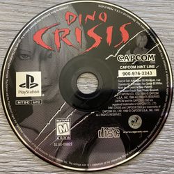 1999 Dino Crisis Sony PlayStation 1 PSP SLUS-00922