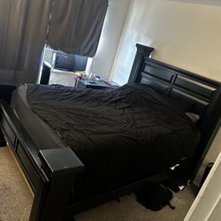 Queen Bedroom Set Black 