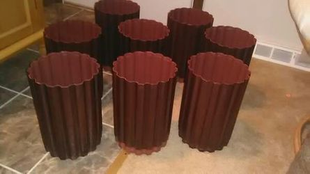 (8) stackable snap together columns* indoor/outdoor use*