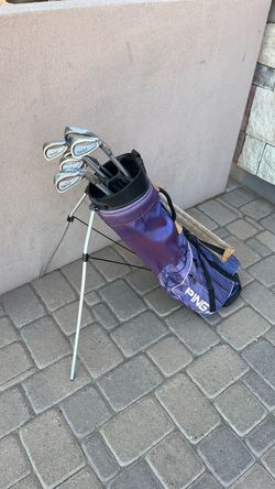 Ping Golf Stand Bag with Cobra Iron Set