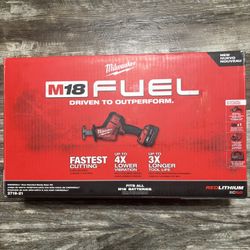 Milwaukee M18 Fuel Hackzall  Reciprocating Saw Kit 