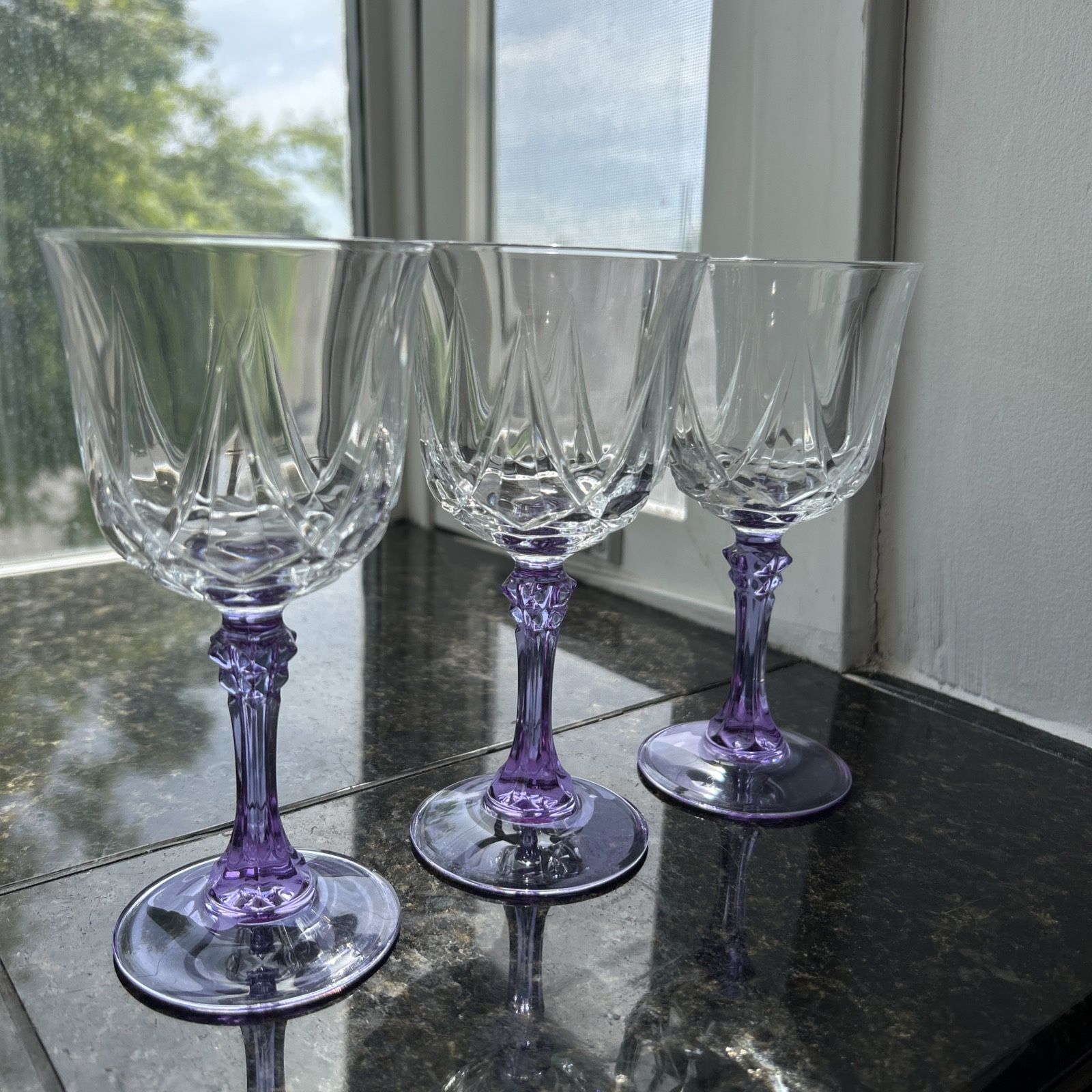 Vintage Crystal Glasses