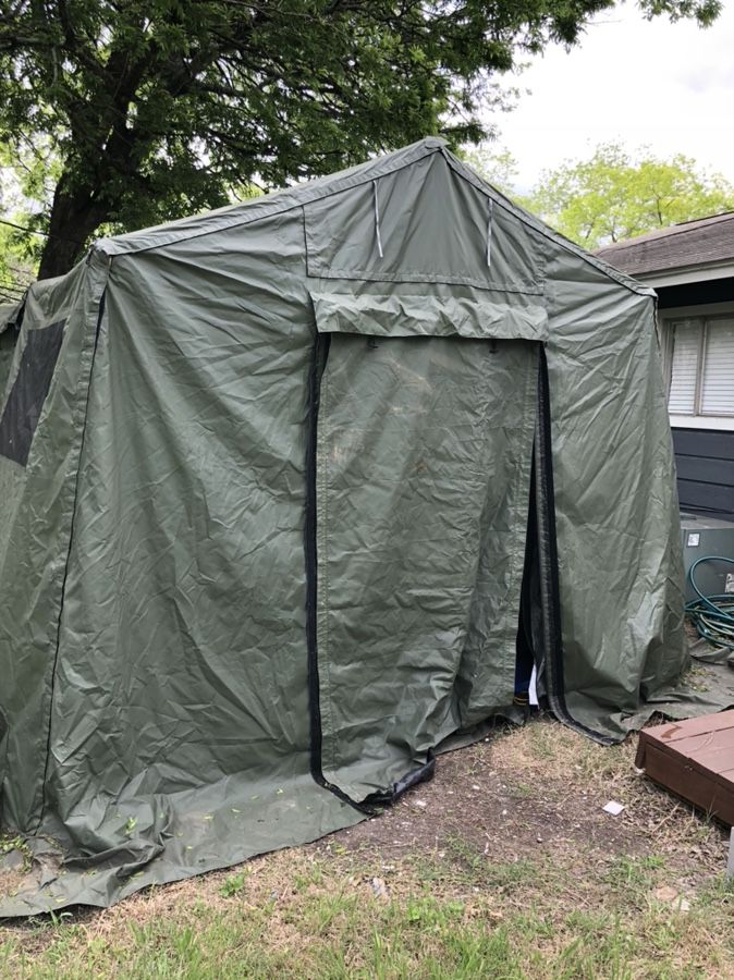 Military grade tent (less than 1 year old)