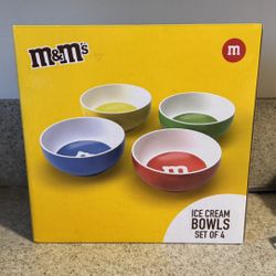 M&M Ice Cream Bowls 