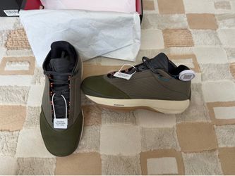 Air Jordan 40 Edge Olive Green Men's Size 9.5