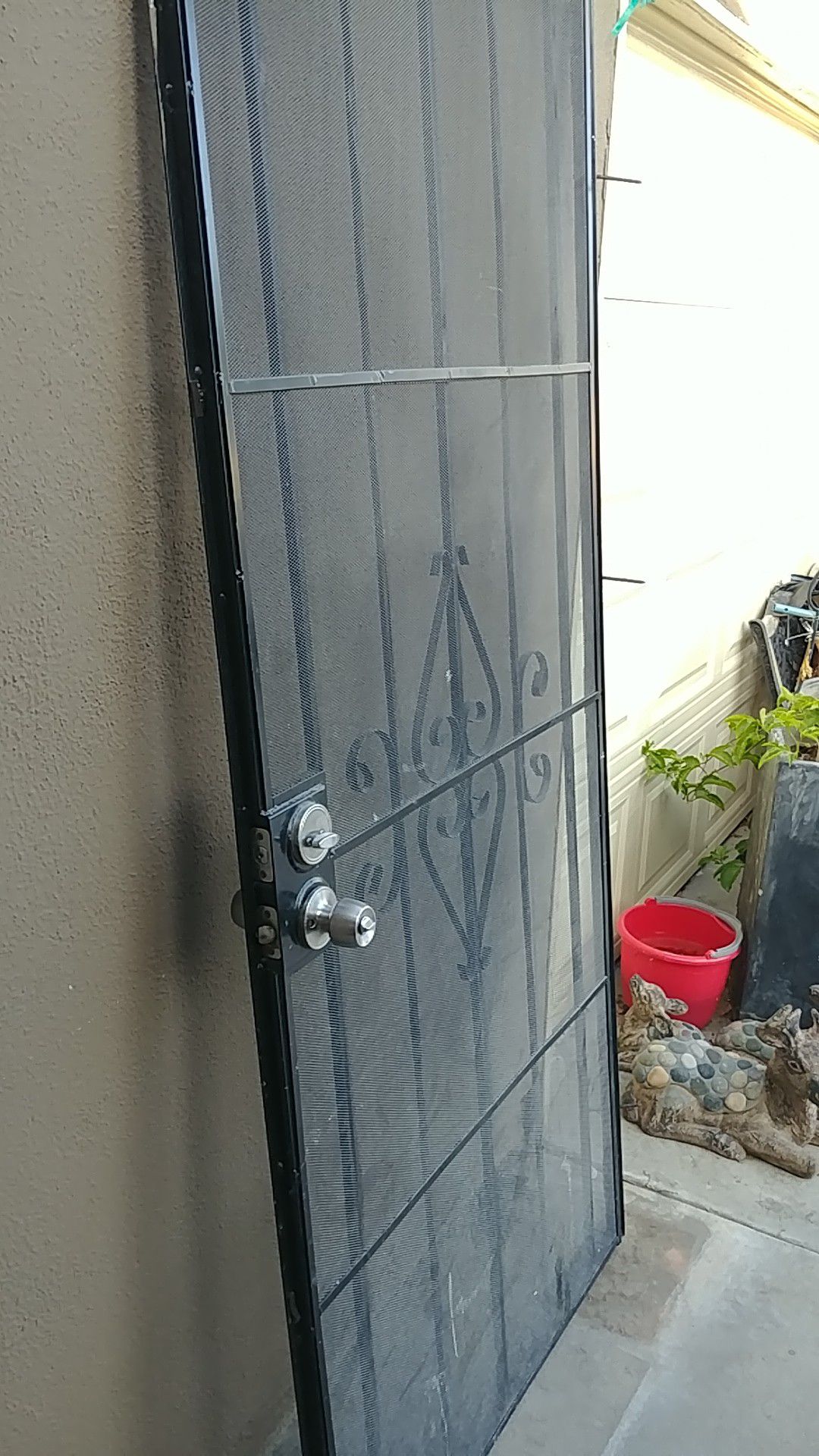 36 inch metal door